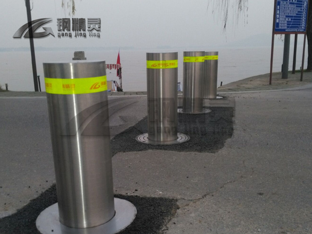 湖北阻車路樁 擋車升降路樁 武漢自動(dòng)升降柱