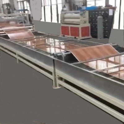 LVT地板卷材大型生產(chǎn)線機械設備整套機組