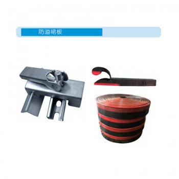 電廠輸送機(jī)導(dǎo)料槽旁膠 壓件夾持器 美奐供應(yīng)
