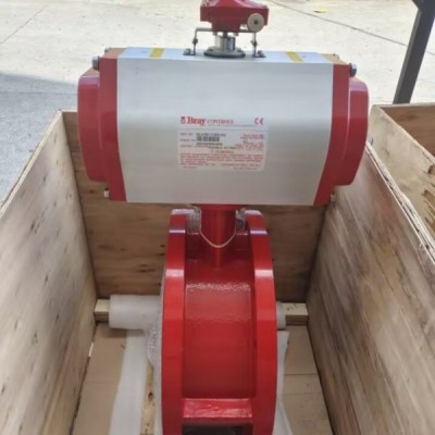 BRAY博雷蝶閥 S3A氣動法蘭蝶閥 美國博雷閥門